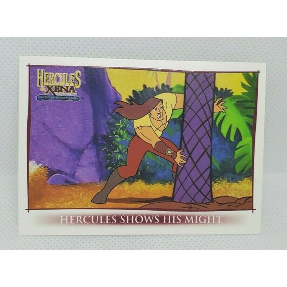 Hercules & Xena The Battle For Mount Olympus Animated Adventures Cards #1 #2 #3 - Picture 6 of 9